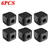 6PCS Black