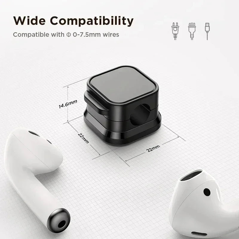 Organizador de cables magnético