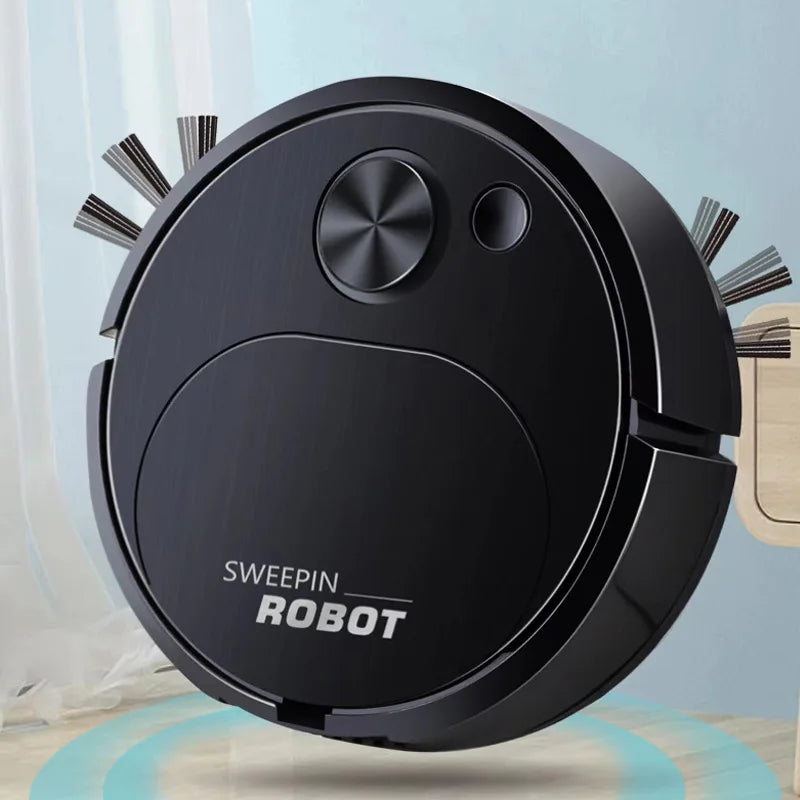 Aspiradora Robot Inteligente 3 en 1 con Carga USB