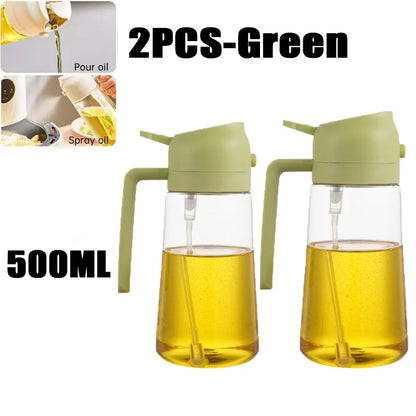 Botella pulverizadora de aceite para cocina y BBQ