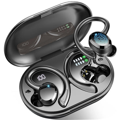 Auriculares inalámbricos Bluetooth 5.3 con micrófono y graves potentes