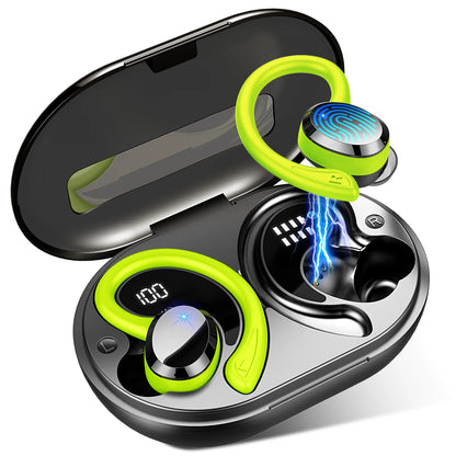 Auriculares inalámbricos Bluetooth 5.3 con micrófono y graves potentes