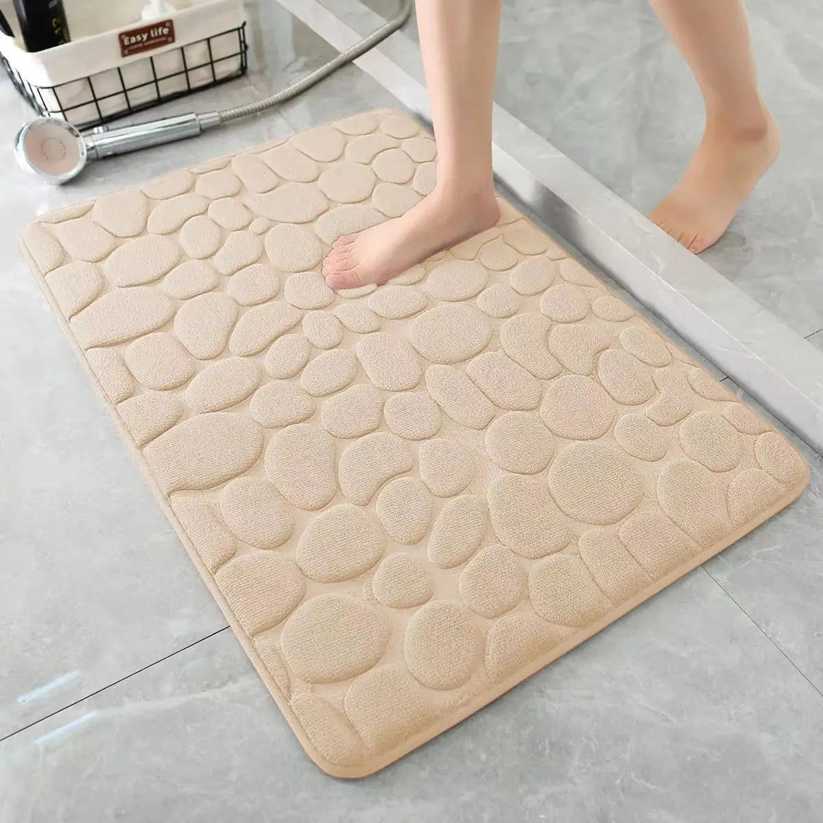 Alfombrilla de baño antideslizante y absorbente