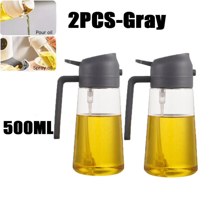 Botella pulverizadora de aceite para cocina y BBQ
