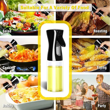 Botella pulverizadora de aceite para cocina y BBQ