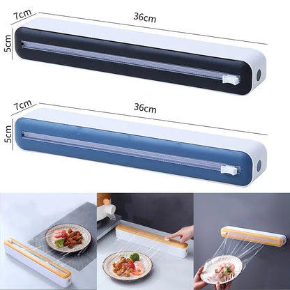 Dispensador magnético de film alimentario con cortador