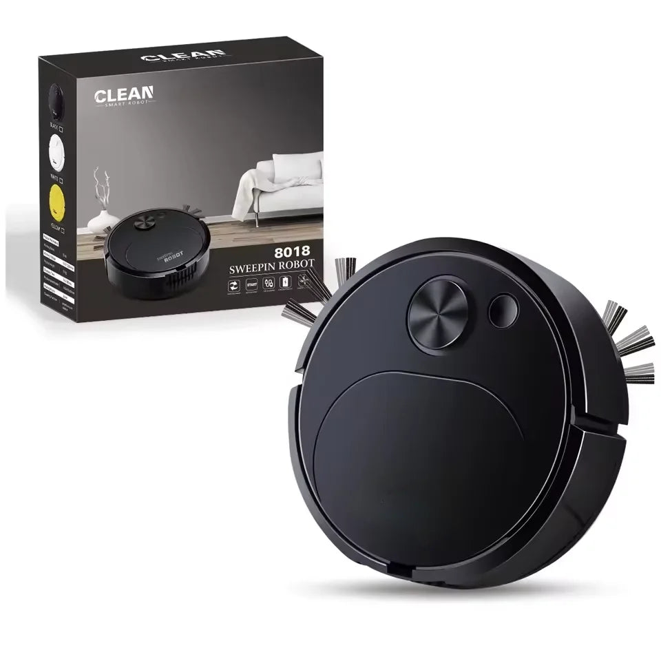 Aspiradora Robot Inteligente 3 en 1 con Carga USB