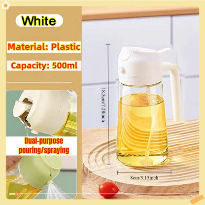 Botella pulverizadora de aceite para cocina y BBQ