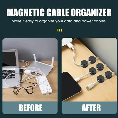 Organizador de cables magnético