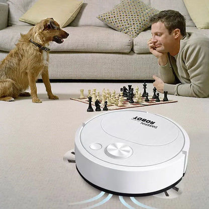 Aspiradora Robot Inteligente 3 en 1 con Carga USB