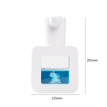 Dispensador automático de jabón en espuma con diseño infantil