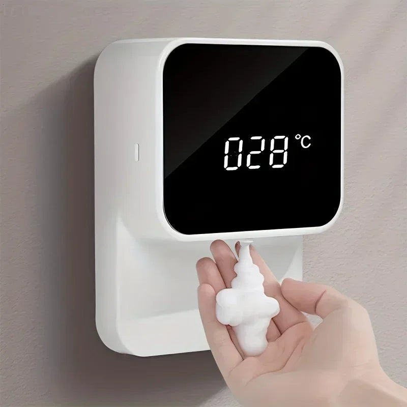 Dispensador Automático de Jabón con Sensor para Montaje en Pared