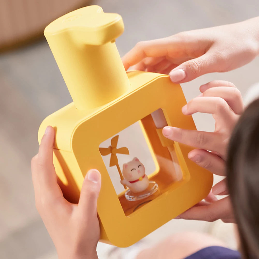 Dispensador automático de jabón en espuma con diseño infantil