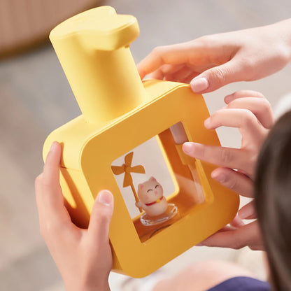 Dispensador automático de jabón en espuma con diseño infantil