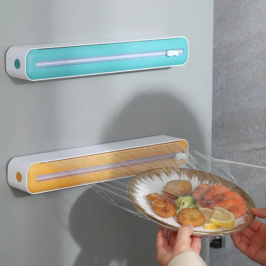 Dispensador magnético de film alimentario con cortador