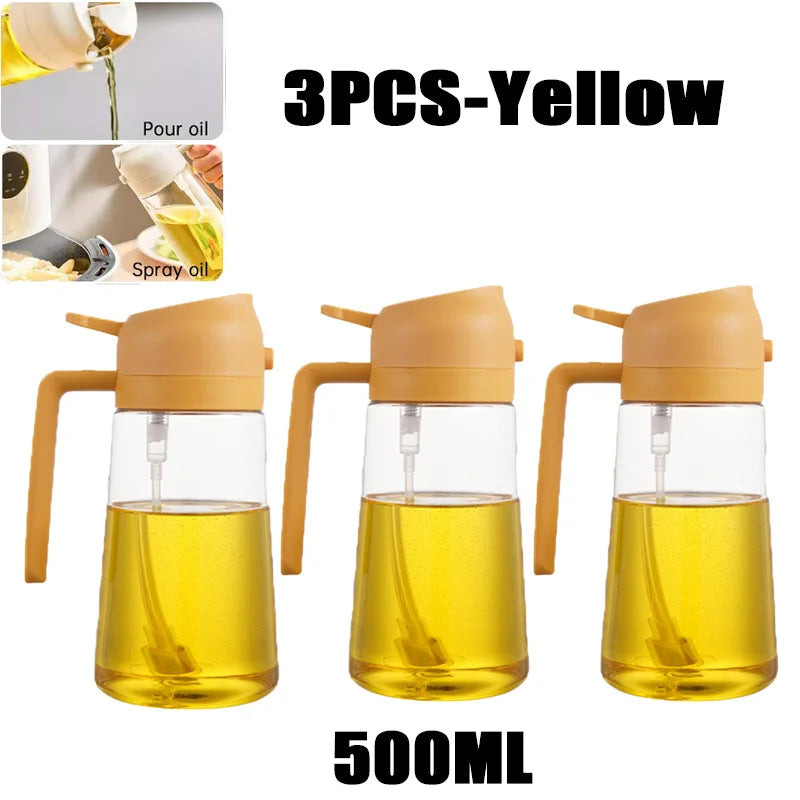 Botella pulverizadora de aceite para cocina y BBQ