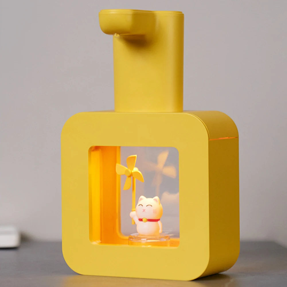 Dispensador automático de jabón en espuma con diseño infantil