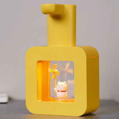 Dispensador automático de jabón en espuma con diseño infantil
