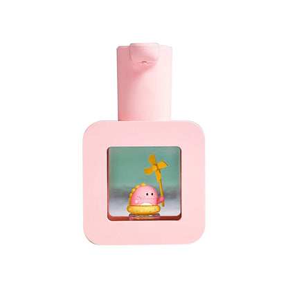 Dispensador automático de jabón en espuma con diseño infantil