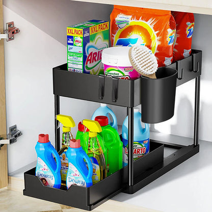 Organizador de lavabo multifunción
