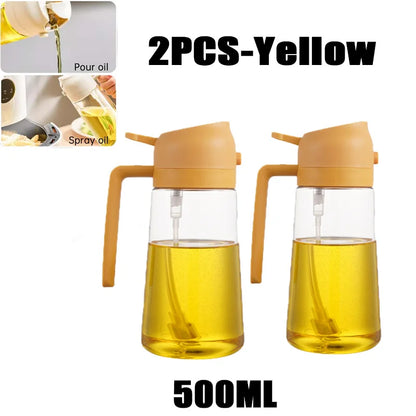 Botella pulverizadora de aceite para cocina y BBQ