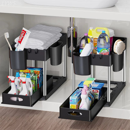 Organizador de lavabo multifunción