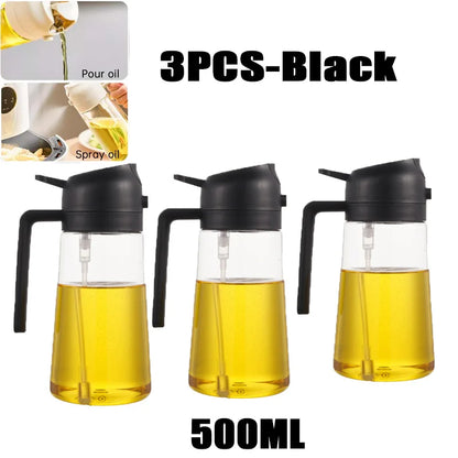 Botella pulverizadora de aceite para cocina y BBQ