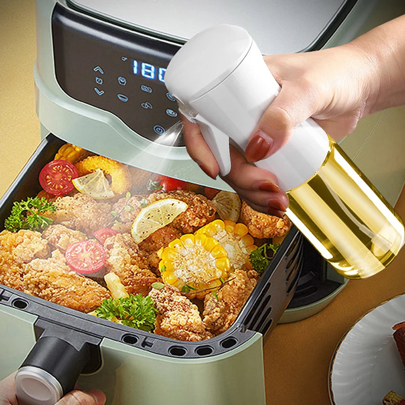 Botella pulverizadora de aceite para cocina y BBQ