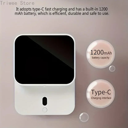 Dispensador Automático de Jabón con Sensor para Montaje en Pared