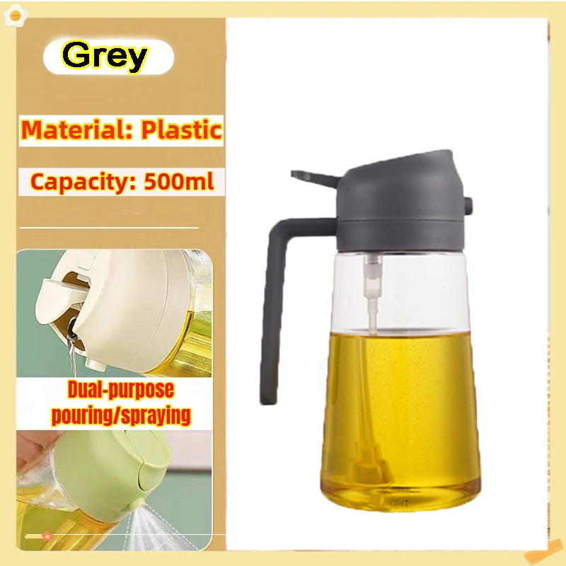 Botella pulverizadora de aceite para cocina y BBQ