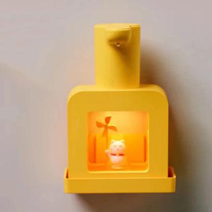 Dispensador automático de jabón en espuma con diseño infantil