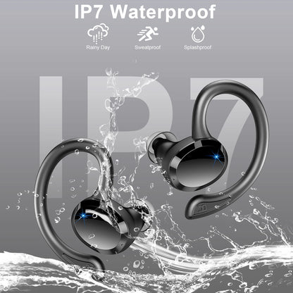 Auriculares inalámbricos Bluetooth 5.3 con micrófono y graves potentes