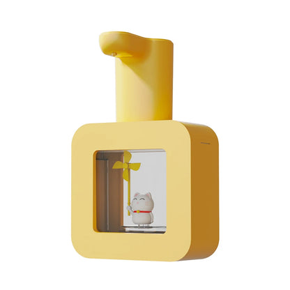 Dispensador automático de jabón en espuma con diseño infantil