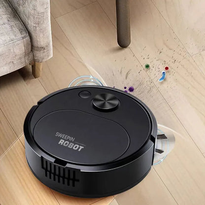 Aspiradora Robot Inteligente 3 en 1 con Carga USB