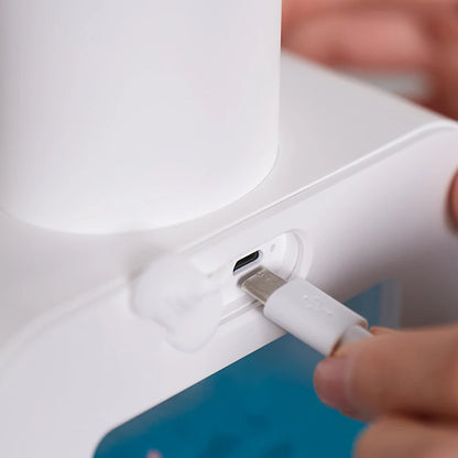 Dispensador automático de jabón en espuma con diseño infantil