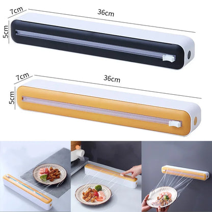Dispensador magnético de film alimentario con cortador