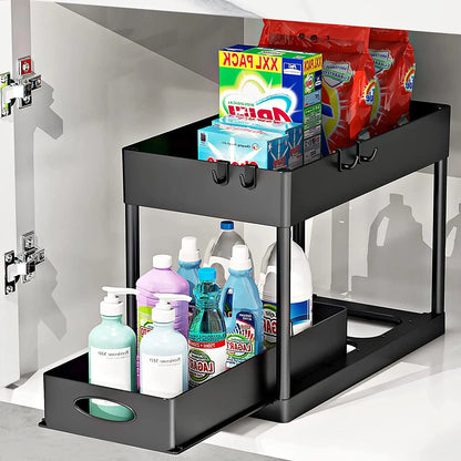 Organizador de lavabo multifunción