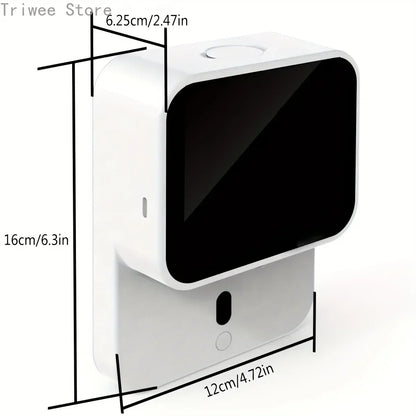 Dispensador Automático de Jabón con Sensor para Montaje en Pared