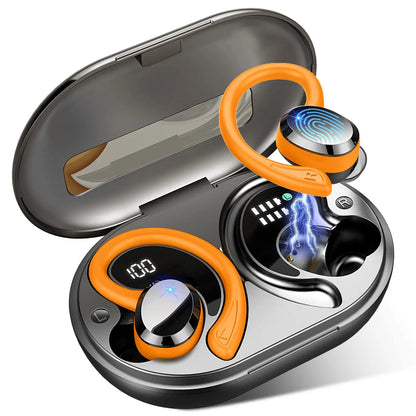 Auriculares inalámbricos Bluetooth 5.3 con micrófono y graves potentes