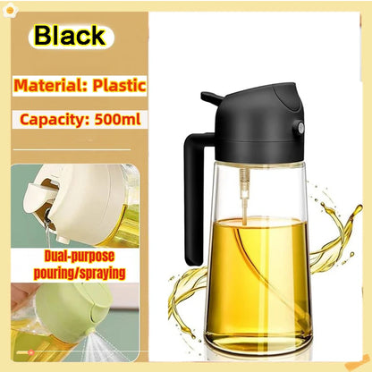Botella pulverizadora de aceite para cocina y BBQ