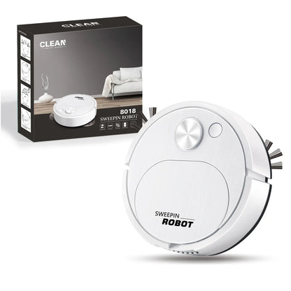 Aspiradora Robot Inteligente 3 en 1 con Carga USB