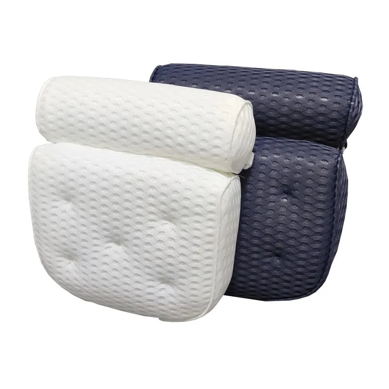 Almohada de Baño Air Mesh con Soporte para Cuello, Cabeza y Espalda