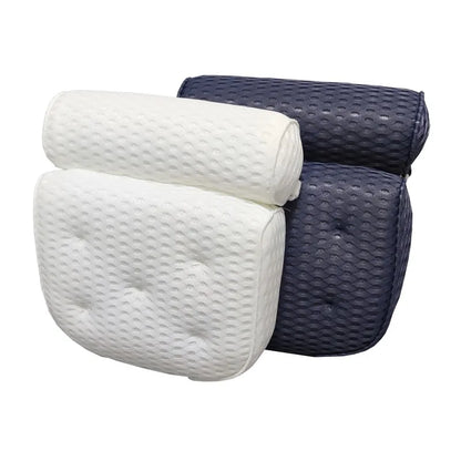 Almohada de Baño Air Mesh con Soporte para Cuello, Cabeza y Espalda