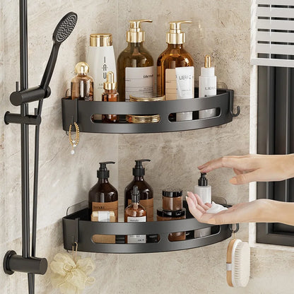 Estantería de esquina para baño o cocina