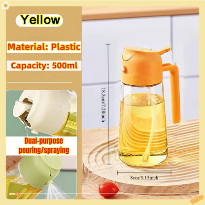 Botella pulverizadora de aceite para cocina y BBQ